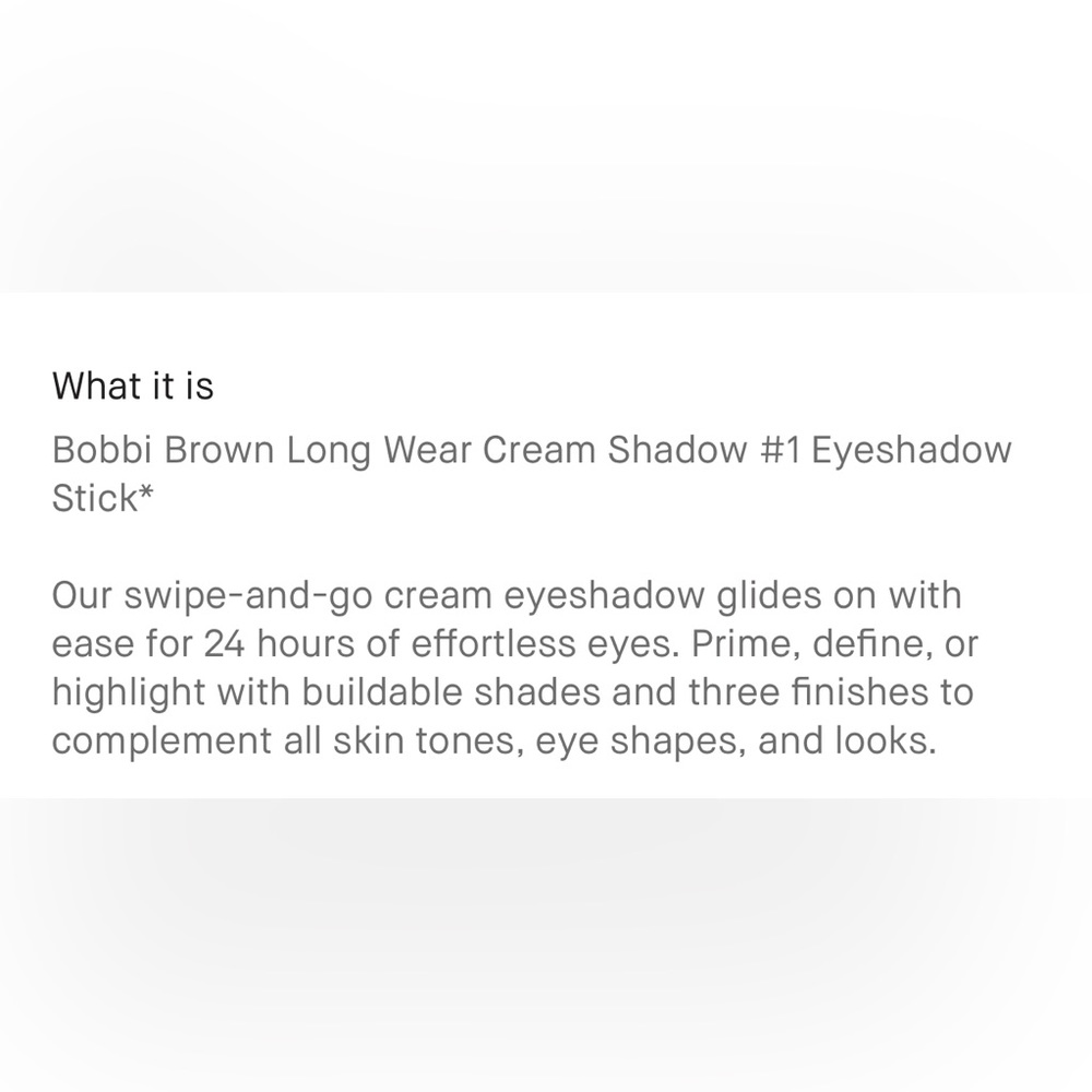 BOBBI BROWN 24-Hour Long-Wear Cream Eyeshadow Stick BEST SELLER! - Picture 6 of 7